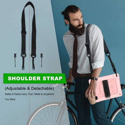 Contrast Color Robot Shockproof Silicone + PC Protective Case with Holder, For iPad Air 2022 / 2020 10.9, For Samsung Galaxy Tab A7 10.4 (2020) T500/T505