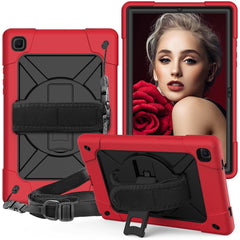 Contrast Color Robot Shockproof Silicone + PC Protective Case with Holder, For iPad Air 2022 / 2020 10.9, For Samsung Galaxy Tab A7 10.4 (2020) T500/T505