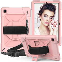 Contrast Color Robot Shockproof Silicone + PC Protective Case with Holder, For iPad Air 2022 / 2020 10.9, For Samsung Galaxy Tab A7 10.4 (2020) T500/T505