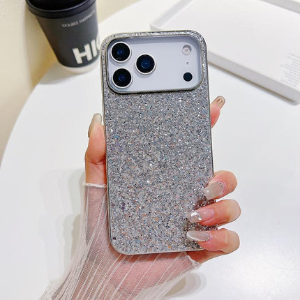 Glitter Powder Shockproof TPU Phone Case, For iPhone 18 Pro, For iPhone 18 Pro Max, For iPhone 17 Pro Max, For iPhone 17 Pro