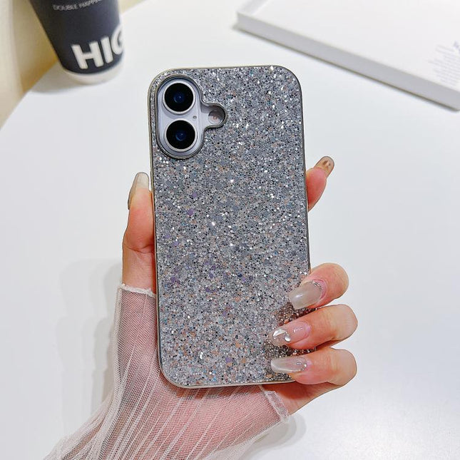 Glitter Powder Shockproof TPU Phone Case, For iPhone 17, For iPhone Air