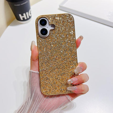 Glitter Powder Shockproof TPU Phone Case, For iPhone 17, For iPhone Air