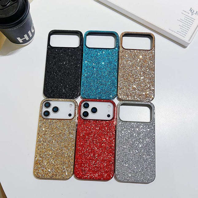 Glitter Powder Shockproof TPU Phone Case, For iPhone 18 Pro, For iPhone 18 Pro Max, For iPhone 17 Pro Max, For iPhone 17 Pro