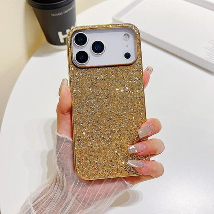 Glitter Powder Shockproof TPU Phone Case, For iPhone 18 Pro, For iPhone 18 Pro Max, For iPhone 17 Pro Max, For iPhone 17 Pro