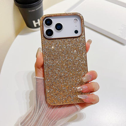 Glitter Powder Shockproof TPU Phone Case, For iPhone 18 Pro, For iPhone 18 Pro Max, For iPhone 17 Pro Max, For iPhone 17 Pro