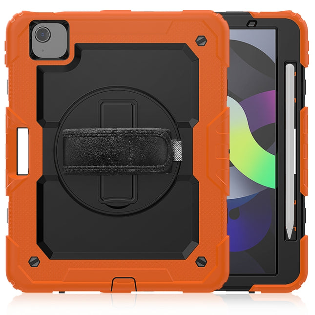 Funda protectora de silicona y PC a prueba de golpes con soporte, correa para el hombro, correa para la mano y ranura para bolígrafo, para iPad Air 2022/2020 10.9, para Samsung Galaxy Tab A7 (2020) T500/T505