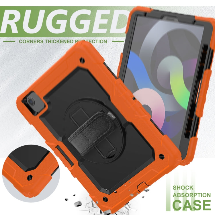 Funda protectora de silicona y PC a prueba de golpes con soporte, correa para el hombro, correa para la mano y ranura para bolígrafo, para iPad Air 2022/2020 10.9, para Samsung Galaxy Tab A7 (2020) T500/T505