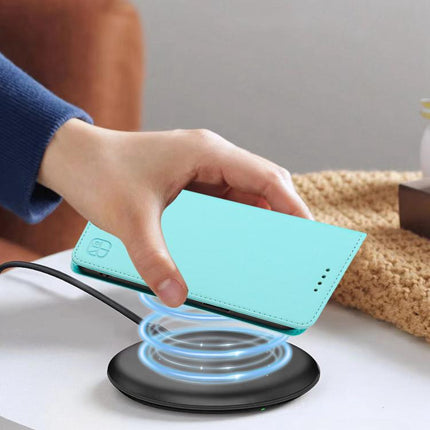 RC01 Dual-Folded Magnetic Suction RFID Leather Phone Case, For vivo V60 Lite 4G / 5G