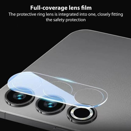 XDcase Transparent Integrated Tempered Glass Camera Film, For Samsung Galaxy S25 Edge 5G, For Samsung Galaxy S25 5G, For Samsung Galaxy S25+ 5G, For Samsung Galaxy S25 Ultra 5G, For Samsung Galaxy S24 FE 5G, For Samsung Galaxy Z Flip6 5G               ...
