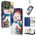 For Motorola Edge 70 5G / Gift Box Snowman