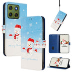 For Motorola Edge 70 5G / Snowflake Snowman