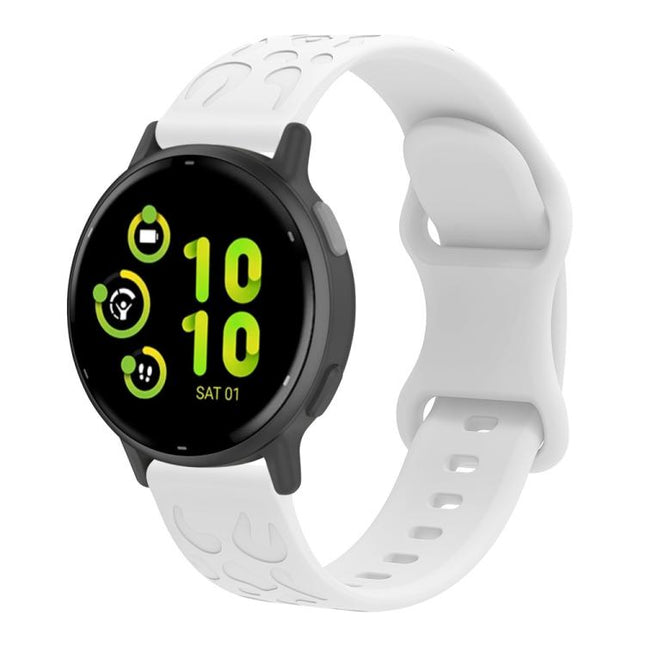 xDfind Leopard Print Silicone Watch Band, 22mm