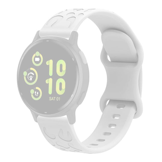 xDfind Leopard Print Silicone Watch Band, 22mm
