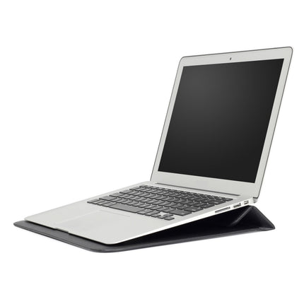 Ultradünne Laptoptasche aus PU-Leder mit Standfunktion, für MacBook Air / Pro 11 Zoll, für MacBook Air / Pro 13 Zoll, für MacBook Air / Pro 15 Zoll