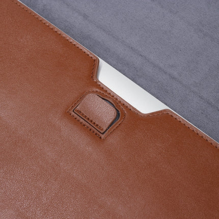 Ultradünne Laptoptasche aus PU-Leder mit Standfunktion, für MacBook Air / Pro 11 Zoll, für MacBook Air / Pro 13 Zoll, für MacBook Air / Pro 15 Zoll