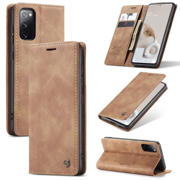 CaseMe 013 Multifunctional Horizontal Flip Leather Case with Holder & Card Slot & Wallet, For Samsung Galaxy S20 FE