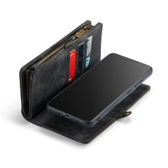 CaseMe 008 Detachable Multifunctional Horizontal Flip Leather Case with Holder & Card Slot & Zipper Wallet & Photo Frame, For Samsung Galaxy S20 FE
