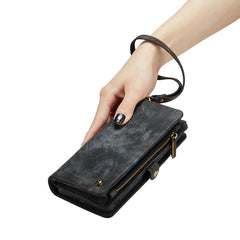 CaseMe 008 Detachable Multifunctional Horizontal Flip Leather Case with Holder & Card Slot & Zipper Wallet & Photo Frame, For Samsung Galaxy S20 FE