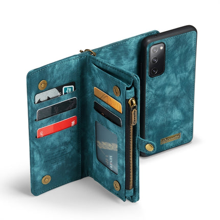 CaseMe 008 Detachable Multifunctional Horizontal Flip Leather Case with Holder & Card Slot & Zipper Wallet & Photo Frame, For Samsung Galaxy S20 FE