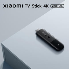 Original Xiaomi TV Stick 2nd Gen Quad Core Cortex-A55 4K Ultra HD Dual-Band WiFi6 Google TV Stick, Global Version with Google Play