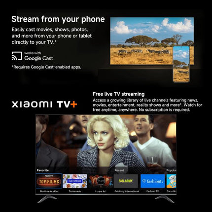 Original Xiaomi TV Stick 2nd Gen Quad Core Cortex-A55 4K Ultra HD Dual-Band WiFi6 Google TV Stick, Global Version with Google Play, 2GB+8GB