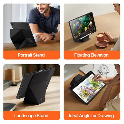 DUX DUCIS Vers Series PU + TPU Tablet Case, For Samsung Galaxy Tab A11+ / A9+, For Samsung Galaxy Tab S10 Lite/S10 FE, For Samsung Galaxy Tab S11, For Samsung Galaxy Tab S11 Ultra / S10 Ultra, For Samsung Galaxy Tab S10 FE+                             ...