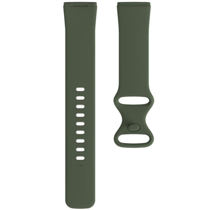 For Fitbit Versa 3 / Sense Silicone Replacement Strap Watchband, Size: L