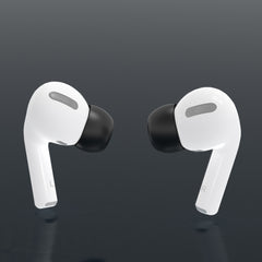 6 pares de tapones de silicona reemplazables para los oídos de los auriculares inalámbricos AirPods Pro, con caja de almacenamiento, silicona blanca