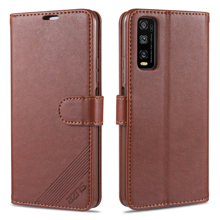 AZNS Sheepskin Texture Horizontal Flip Leather Case with Holder & Card Slots & Wallet, For OPPO A32 / A53 (2020), For Vivo iQOO 5, For Vivo Y20 / Y20i