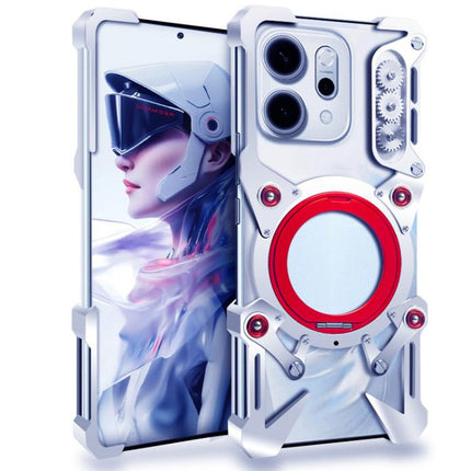 Rotating Bracket Hollow Metal Phone Case with Lanyard, For OPPO Reno15 F 5G, For OPPO Reno15 Pro 5G Global, For OPPO A6 GT, For OPPO Find X9 Pro, For OPPO K13 Turbo, For OPPO K13 Turbo Pro, For OPPO Reno14 F 5G Global, For OPPO Reno14 Pro 5G Global    ...