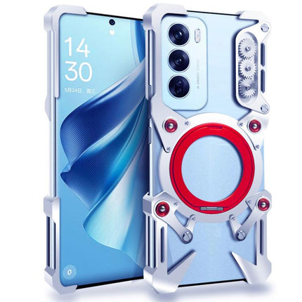 Rotating Bracket Hollow Metal Phone Case with Lanyard, For OPPO A5 5G Global / A6i, For OPPO Reno13 Pro 5G Global, For OPPO Reno13 5G Global, For OPPO Find X8, For OPPO Reno12 Pro 5G Global, For OPPO Reno12 5G Global, For OPPO Find X7                  ...