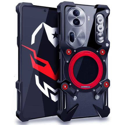 Rotating Bracket Hollow Metal Phone Case with Lanyard, For OPPO A5 5G Global / A6i, For OPPO Reno13 Pro 5G Global, For OPPO Reno13 5G Global, For OPPO Find X8, For OPPO Reno12 Pro 5G Global, For OPPO Reno12 5G Global, For OPPO Find X7                  ...