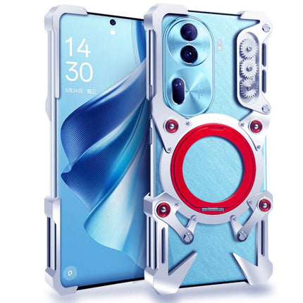 Rotating Bracket Hollow Metal Phone Case with Lanyard, For OPPO A5 5G Global / A6i, For OPPO Reno13 Pro 5G Global, For OPPO Reno13 5G Global, For OPPO Find X8, For OPPO Reno12 Pro 5G Global, For OPPO Reno12 5G Global, For OPPO Find X7                  ...