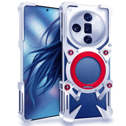 Rotating Bracket Hollow Metal Phone Case with Lanyard, For OPPO A5 5G Global / A6i, For OPPO Reno13 Pro 5G Global, For OPPO Reno13 5G Global, For OPPO Find X8, For OPPO Reno12 Pro 5G Global, For OPPO Reno12 5G Global, For OPPO Find X7                  ...
