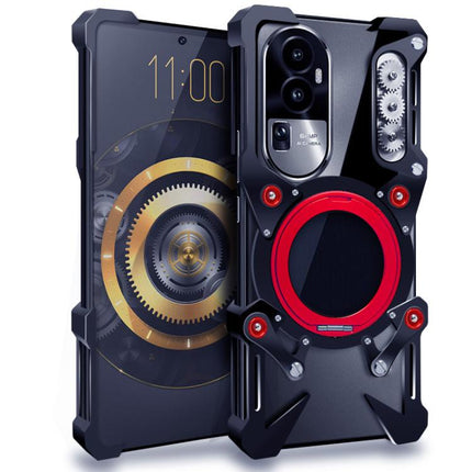Rotating Bracket Hollow Metal Phone Case with Lanyard, For OPPO A5 5G Global / A6i, For OPPO Reno13 Pro 5G Global, For OPPO Reno13 5G Global, For OPPO Find X8, For OPPO Reno12 Pro 5G Global, For OPPO Reno12 5G Global, For OPPO Find X7                  ...