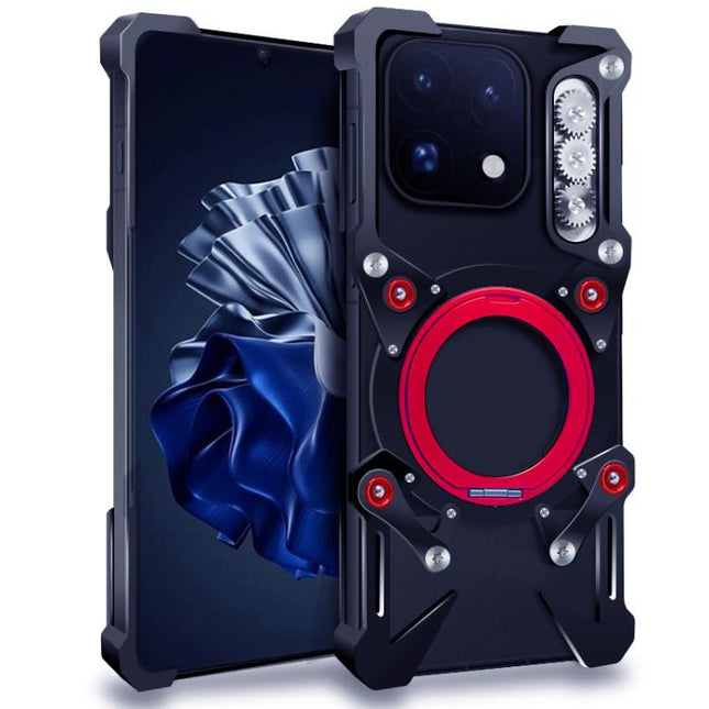 Rotating Bracket Hollow Metal Phone Case with Lanyard, For OPPO K15 5G, For OPPO A7 Pro Max, For OPPO Reno16 F/FS/Reno16c 5G, For OPPO Reno16 Pro 5G Global, For OPPO Reno16 5G Global, For OPPO K14 5G, For OPPO Find X9s Pro, For OPPO K15 Pro+           ...