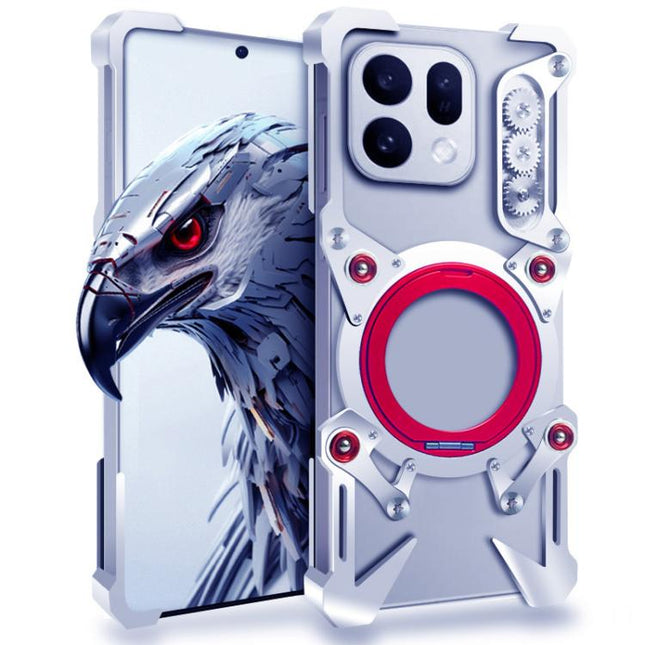 Rotating Bracket Hollow Metal Phone Case with Lanyard, For OPPO K15 5G, For OPPO A7 Pro Max, For OPPO Reno16 F/FS/Reno16c 5G, For OPPO Reno16 Pro 5G Global, For OPPO Reno16 5G Global, For OPPO K14 5G, For OPPO Find X9s Pro, For OPPO K15 Pro+           ...