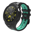 For Huawei Watch GT 5 / 4 / 3 41mm / Black+Teal