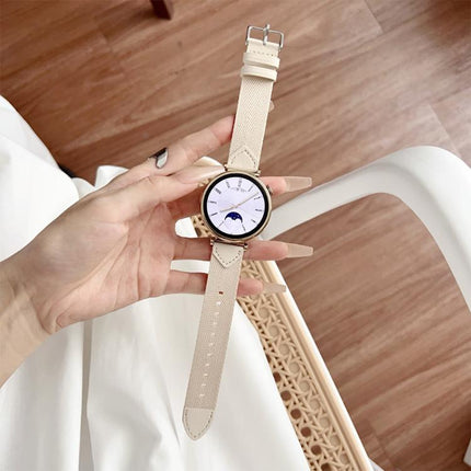 xDfind Hybrid Braid Leather Watch Band, For Huawei Watch GT 5 / 4 / 3 41mm