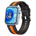 For Huawei Watch Fit 5 / Fit 5 Pro / Fit 4 Pro / Black+Orange