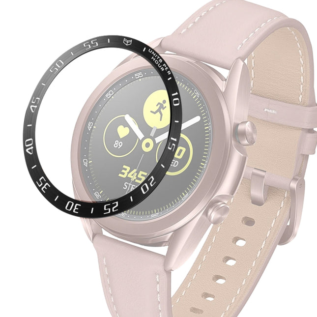 Smart Watch Steel Bezel Ring, A Version, For Samsung Galaxy Watch 3 41mm, For Samsung Galaxy Watch 3 45mm