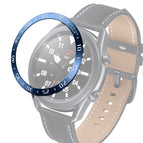For Samsung Galaxy Watch 3 45mm / Blue Ring White Letter
