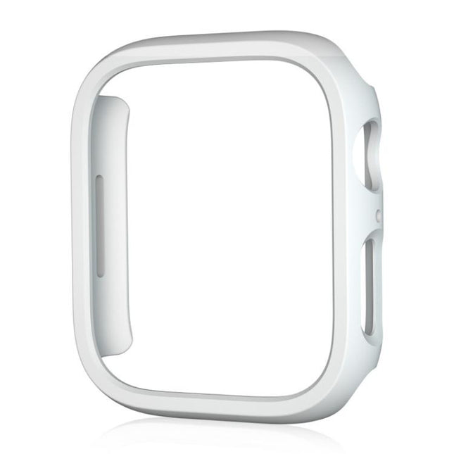 xDfind PC Frosted Hollow Half Coverage Watch Cover, For Apple Watch Ultra 3 / 2 / 1 49mm, For Apple Watch Series 9 / 8 / 7 45mm