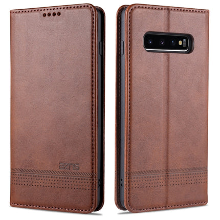 AZNS Magnetic Calf Texture Horizontal Flip Leather Case with Card Slots & Holder & Wallet, For OPPO A91, For Huawei P40, For Huawei P40 Pro, For Samsung Galaxy S10