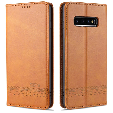 AZNS Magnetic Calf Texture Horizontal Flip Leather Case with Card Slots & Holder & Wallet, For Samsung Galaxy S10+, For Samsung Galaxy S20 FE, For Huawei Honor X10 Max