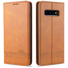 AZNS Magnetic Calf Texture Horizontal Flip Leather Case with Card Slots & Holder & Wallet, For Samsung Galaxy S10+, For Samsung Galaxy S20 FE, For Huawei Honor X10 Max