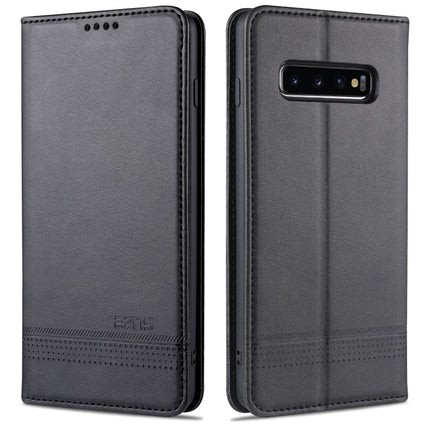 AZNS Magnetic Calf Texture Horizontal Flip Leather Case with Card Slots & Holder & Wallet, For Samsung Galaxy S10+, For Samsung Galaxy S20 FE, For Huawei Honor X10 Max