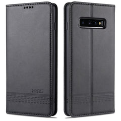 AZNS Magnetic Calf Texture Horizontal Flip Leather Case with Card Slots & Holder & Wallet, For Samsung Galaxy S10+, For Samsung Galaxy S20 FE, For Huawei Honor X10 Max