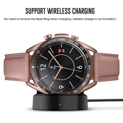 Smart Watch Steel Bezel Ring, E Version, For Samsung Galaxy Watch 3 41mm, For Samsung Galaxy Watch 3 45mm