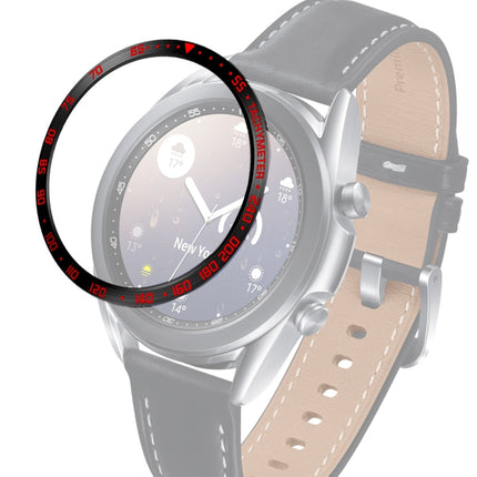 Smart Watch Steel Bezel Ring, E Version, For Samsung Galaxy Watch 3 41mm, For Samsung Galaxy Watch 3 45mm